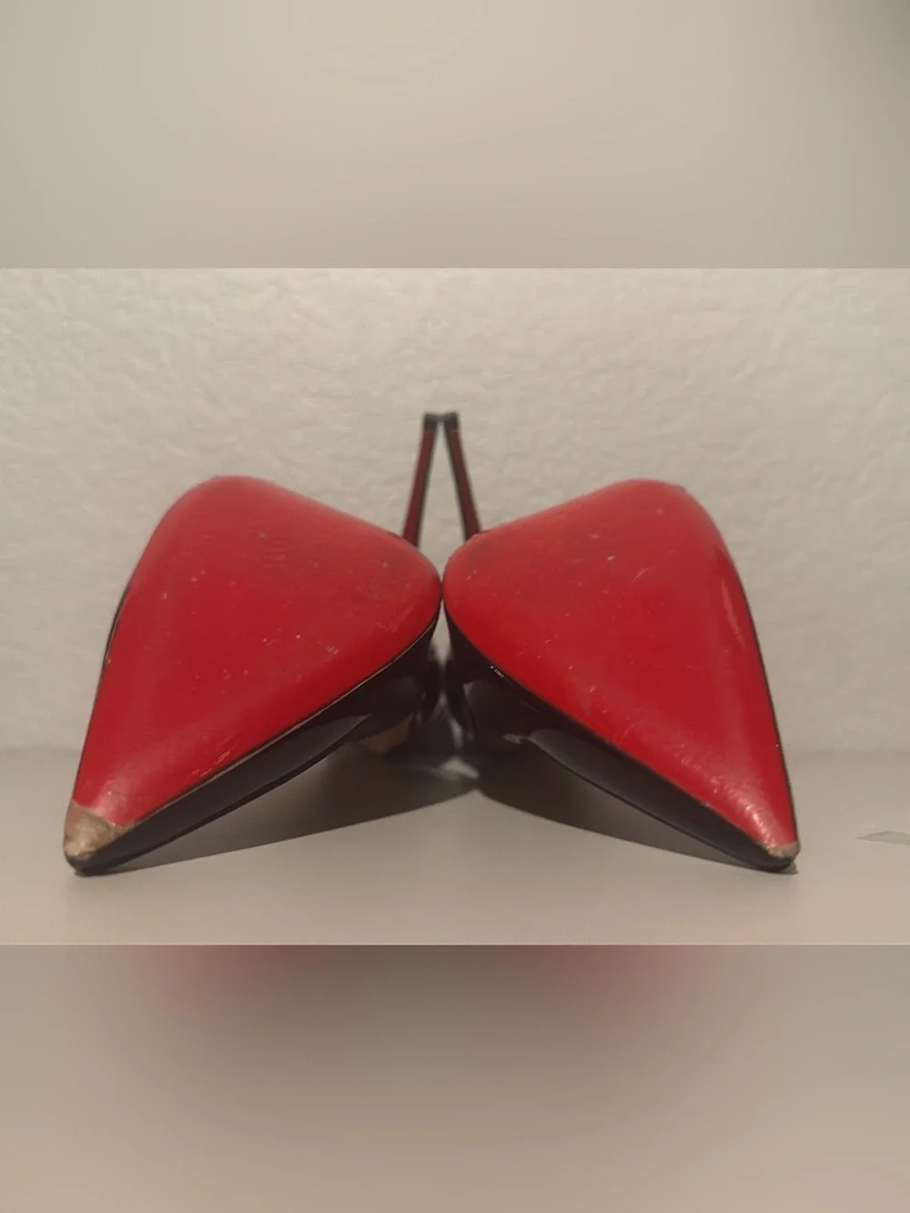 Christian Louboutin red lacquer